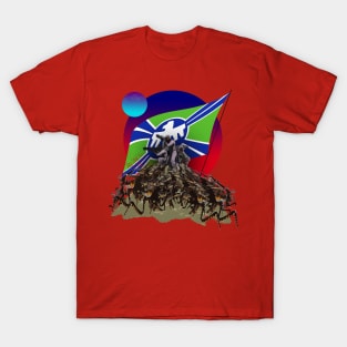 Starship Troopers on a Hill T-Shirt
